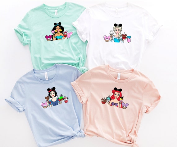 Princess Snacks Group Shirt, Disney Princess Shirt, Disney Snack Shirt, Team  Princess Shirt, Girls Trip Shirt,disney Vacation Shirt - Etsy