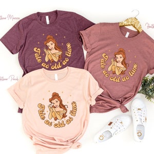 Tale As Old As Time Shirt, Tale As Old As Time Shirt, Belle Shirt, Disney Prinzessin Shirt, Disney Princess Shirt, Die Schöne und das Biest Shirt