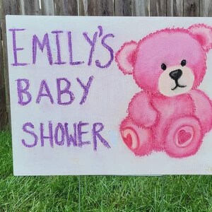 Baby Shower Sign