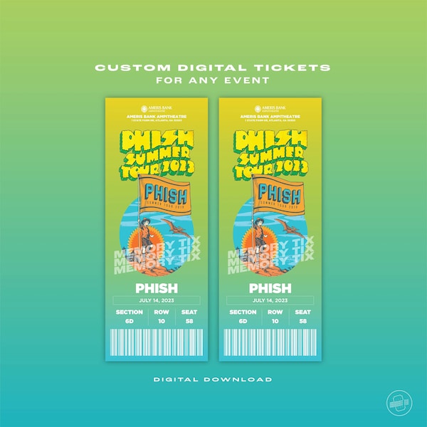 Phish Summer 2023 Etsy