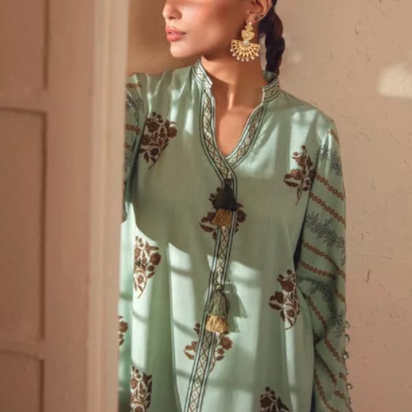 Sana Safinaz Luxury Collection l Stitched Pakistani Salwar Kameez l Designer Party Wear l Bridal Wear l Fancy