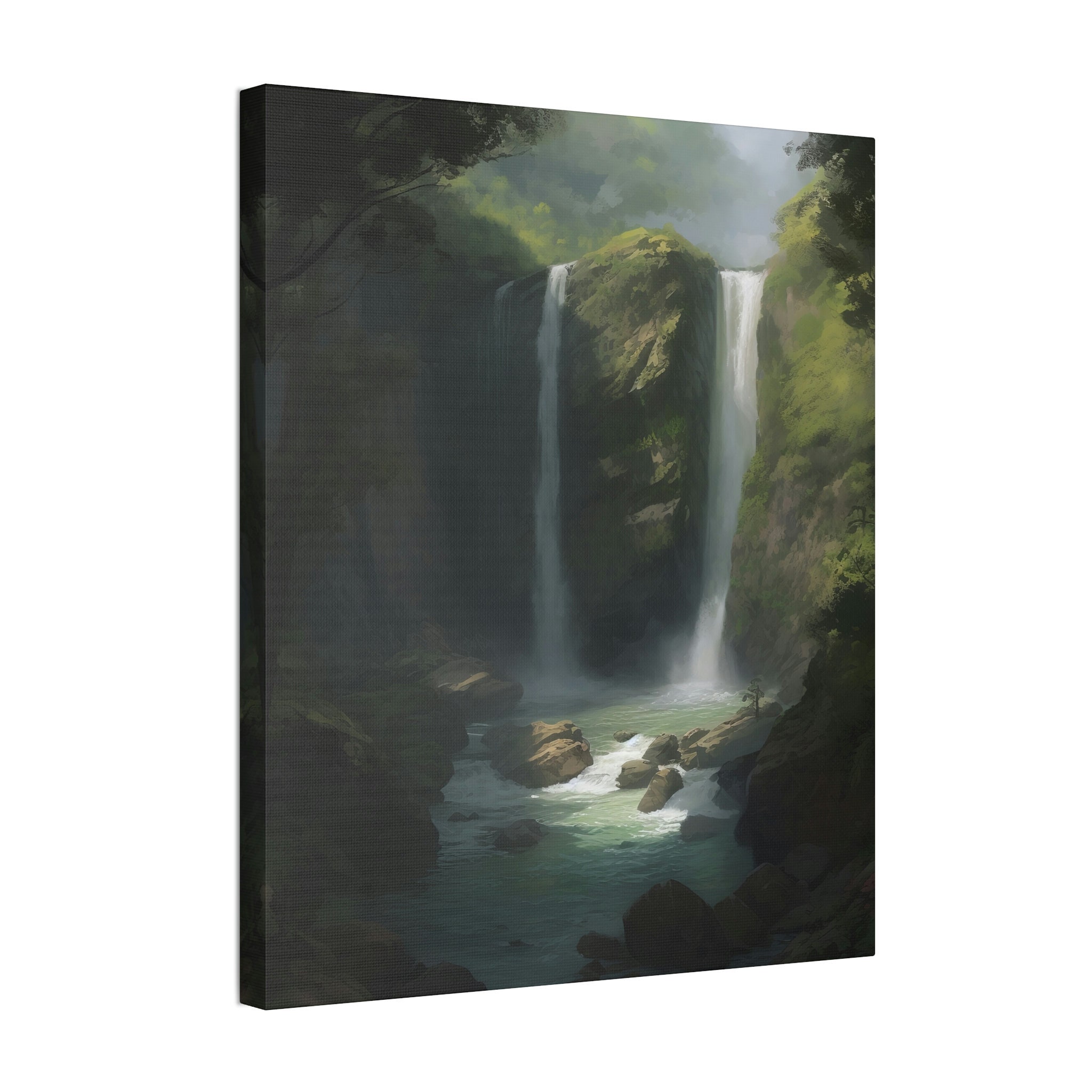 Helmcken Falls Canvas by Pacific Northwest Art Co.