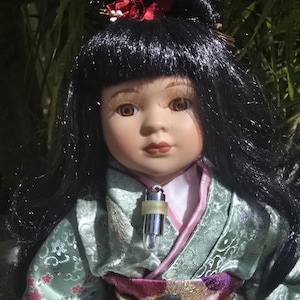 古い人形 着物　ホラー人形　The Haunted Japanese Doll Haunted Japanese Doll - Etsy