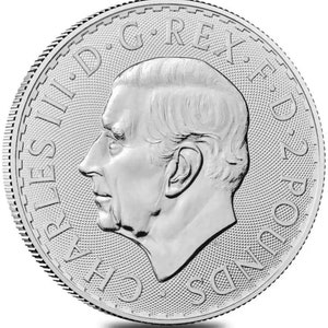 2023 Great Britain 1 oz Silver Britannia King Charles III Coin .999 Fine Silver