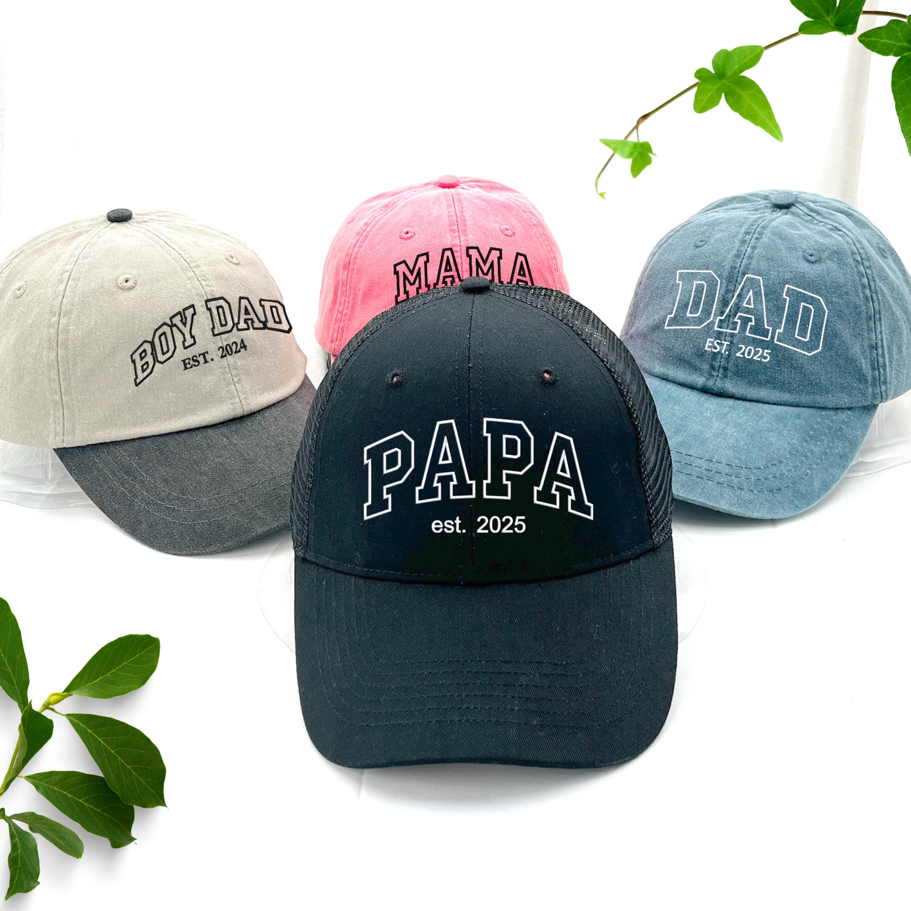 Grandpa Embroidered Hat - Personalized Dad Hat - Vintage Baseball Hat - New Grandpa Gift - Pregnancy Announcement - Fathers Day Gift
