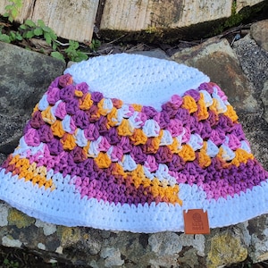 Gallium Bucket Hat - Crochet Pattern PDF