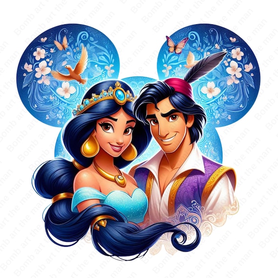 Princess Jasmine and Aladdin Png, Princess Jasmine Clipart