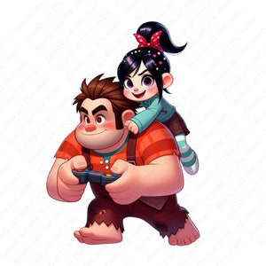 Wreck-It Ralph clipart, Vanellope png, Vanellope Von Schweetz clipart, high quality, instant download