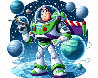 Buzz Lightjahre png, Buzz Lightjahre Clip Art, Spielzeug Story Charaktere, sofortiger Download