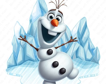 Frozen Olaf Png, Olaf Clipart, Frozen Character Png, Frozen
