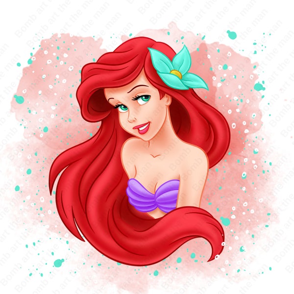 Ariel Clipart - Etsy