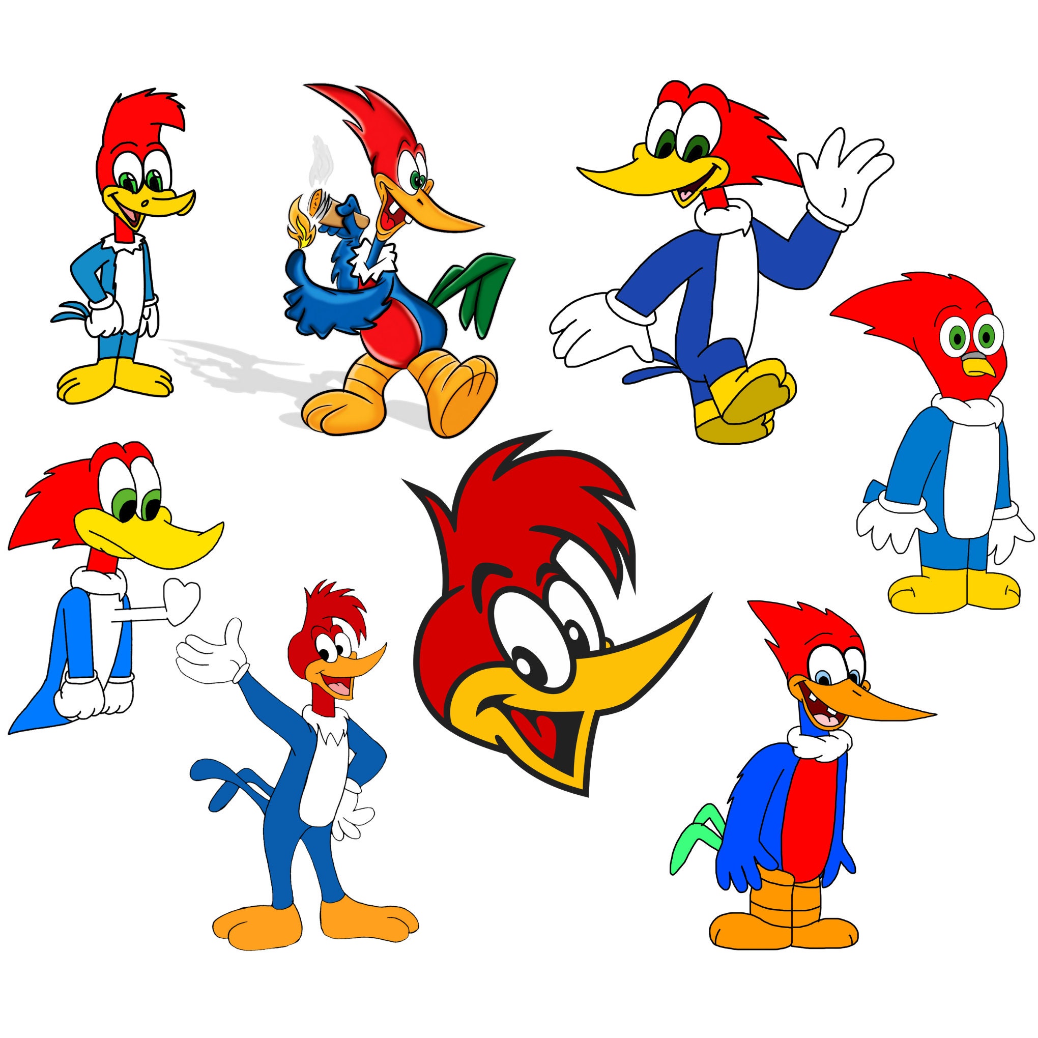 Woody Woodpecker Characters