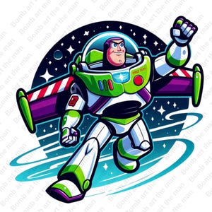 Buzz Lightyear clipart, Buzz Lightyear png, personagens de Toy Story, fundo transparente, download instantâneo