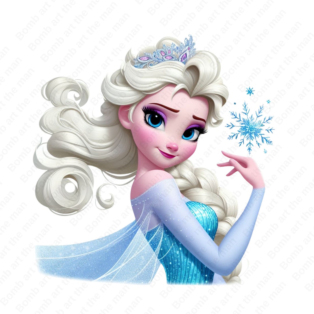Frozen Princess Clipart, Princess Elsa Clipart, Elsa Png, Frozen