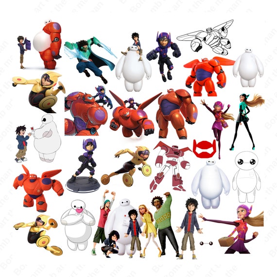 Big Hero 6: the Series Png Bundle, Baymax Png, Hiro Hamada Png