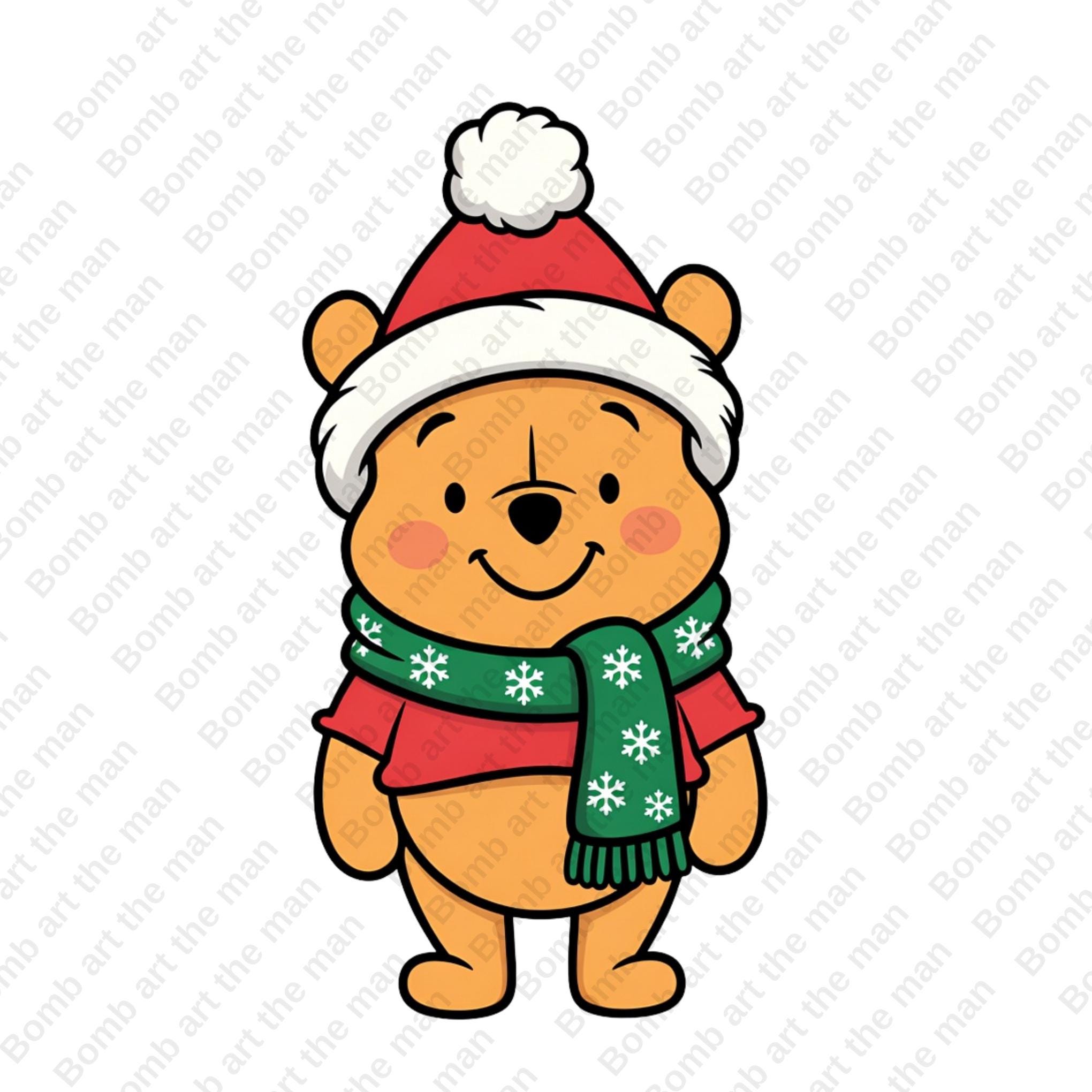 くまのプーさんのクリスマス クリップアート、くまのプーさんの PNG