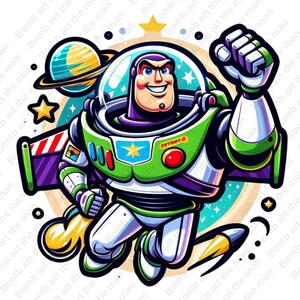 Buzz Lightyear clipart, Buzz Lightyear png, personagens de Toy Story, fundo transparente, download instantâneo