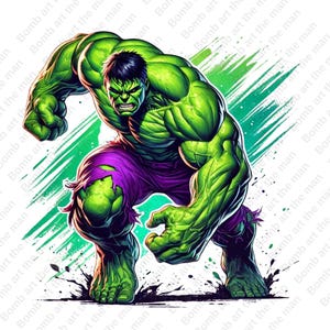 Hulk png, Hulk Clipart, Superheld png, Hulk Design, transparenter Hintergrund