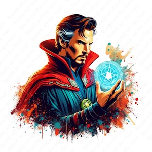 Dr. Strange Clipart, Dr Strange png, Superheld png, Superheld png, Instant Download