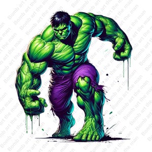Hulk png, Hulk Clipart, Superheld png, Hulk Design, transparenter Hintergrund