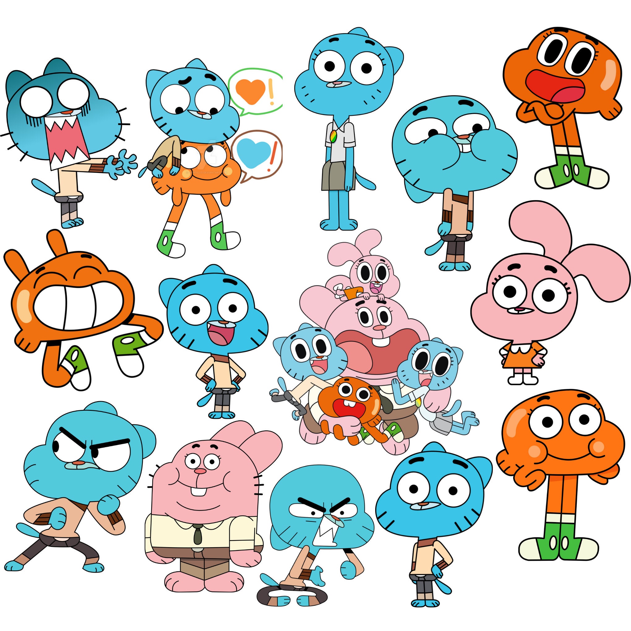 The Amazing World of Gumball Logo Vector - (.SVG + .PNG) 