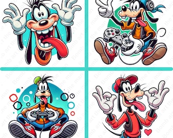 プルートとグーフィーのクリップアート、プルートのpng、グーフィーの