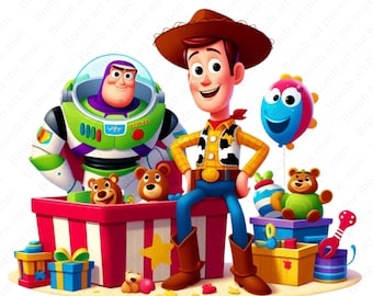 Toy Story, Clip Art, Clip Art, png, pdf, Clip Art, sofortiger Download