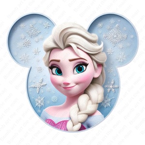 princess elsa clipart, frozen princess clipart, elsa png, frozen png, instant download