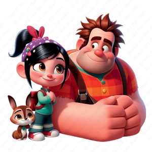 Wreck-It Ralph clipart, Vanellope png, Vanellope Von Schweetz clipart, high quality, instant download