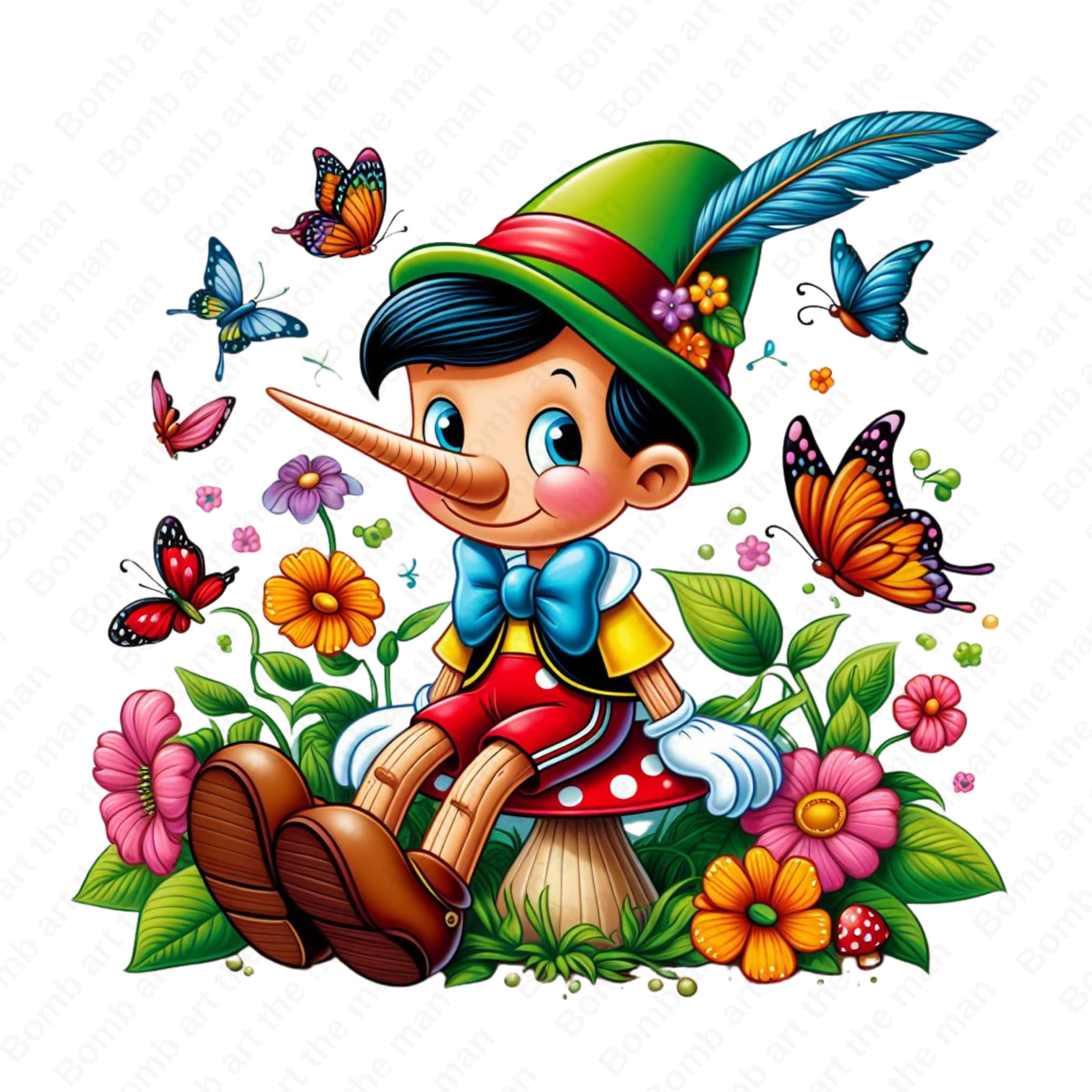 Pinocchio gepetto - Etsy 日本, image size:2040x2040