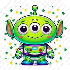 toy story alien clipart, little green men png, toy story character, space alien png, transparent design