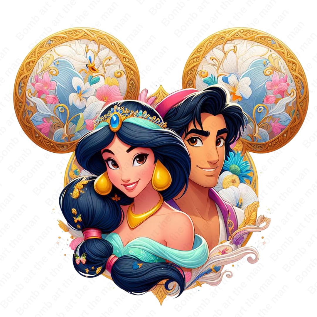 Princess Jasmine and Aladdin Png, Princess Jasmine Clipart