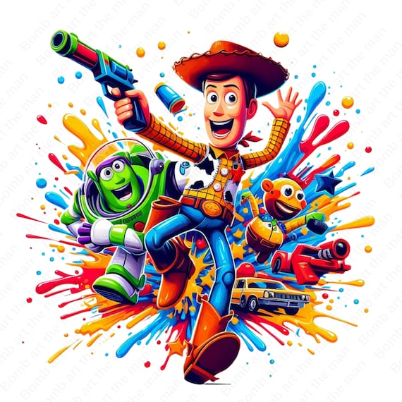 Imágenes prediseñadas de Toy Story, Woody PNG, Toy Story PNG, Buzz  Lightyear PNG, descarga instantánea