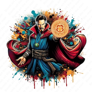 Dr. Strange Clipart, Dr Strange png, Superheld png, Superheld png, Instant Download