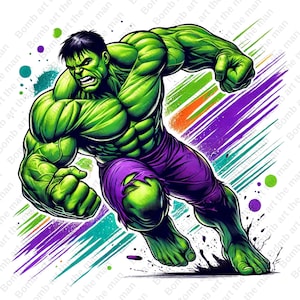 Hulk png, Hulk Clipart, Superheld png, Hulk Design, transparenter Hintergrund