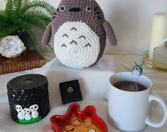 Box cadeau theme Ghibli / Totoro, Calcifer, Esprits blancs et Jiji
