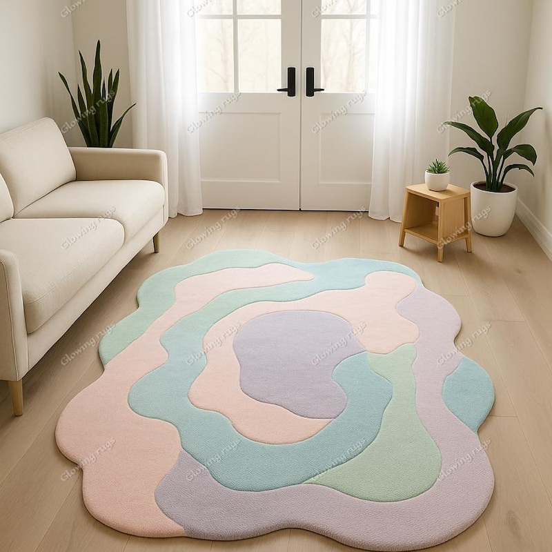 Blob Rug - Etsy