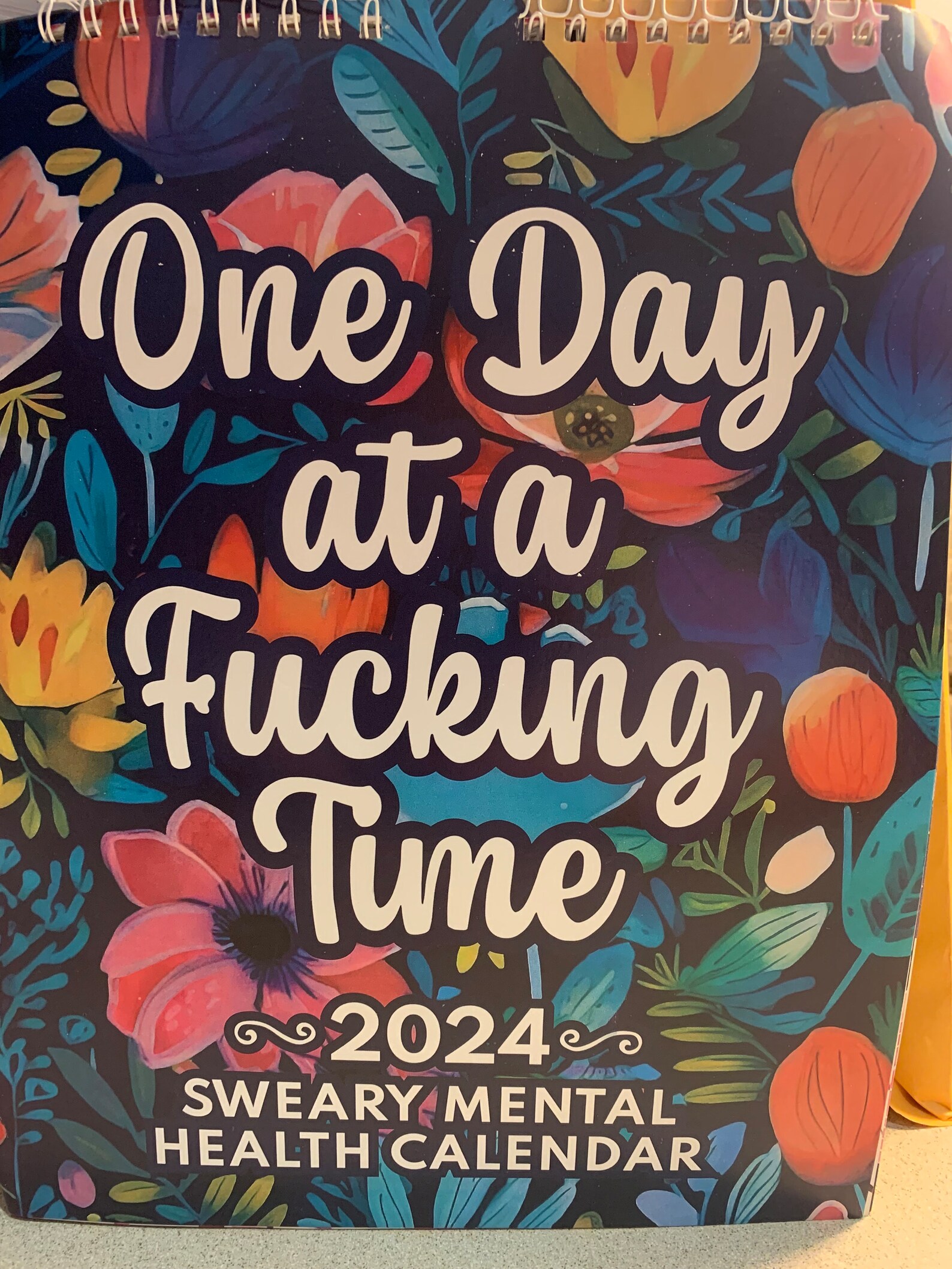 2024 Sweary Mental Health Calendar Etsy