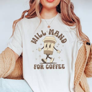 Will Mand for Coffee Chemise de thérapie ABA, chemise RBT rétro, t-shirt drôle de technicien en comportement enregistré, cadeau BCBA, cadeau de diplômé analyste du comportement