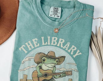 Western Library Shirt, Funny Reading Teacher Tee, Librarian T Shirt, Retro Reading Team Shirts, First Day Of School Tee, Back To School Gift