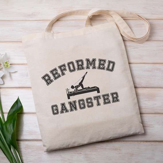 Reformer Pilates Bag, Custom Pilates Gift, Gift for Pilates Lover, Personalized Pilates Instructor Gift, Pilates Accessories Canvas Tote Bag