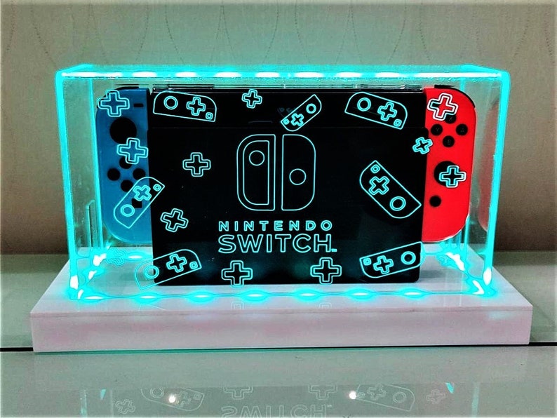 Nintendo Switch Dock Light Stand Dust Cover Etsy