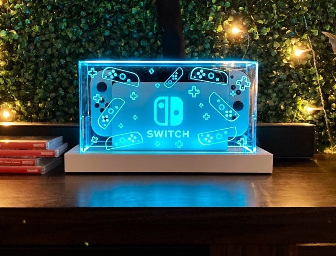 Nintendo Switch Dock Light Stand Dust Cover Etsy