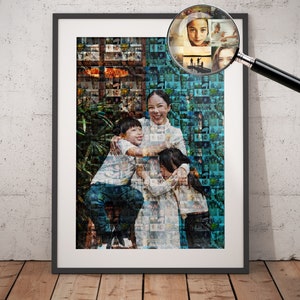Custom Photo Mosaic Gift for Mom (Digital Download)
