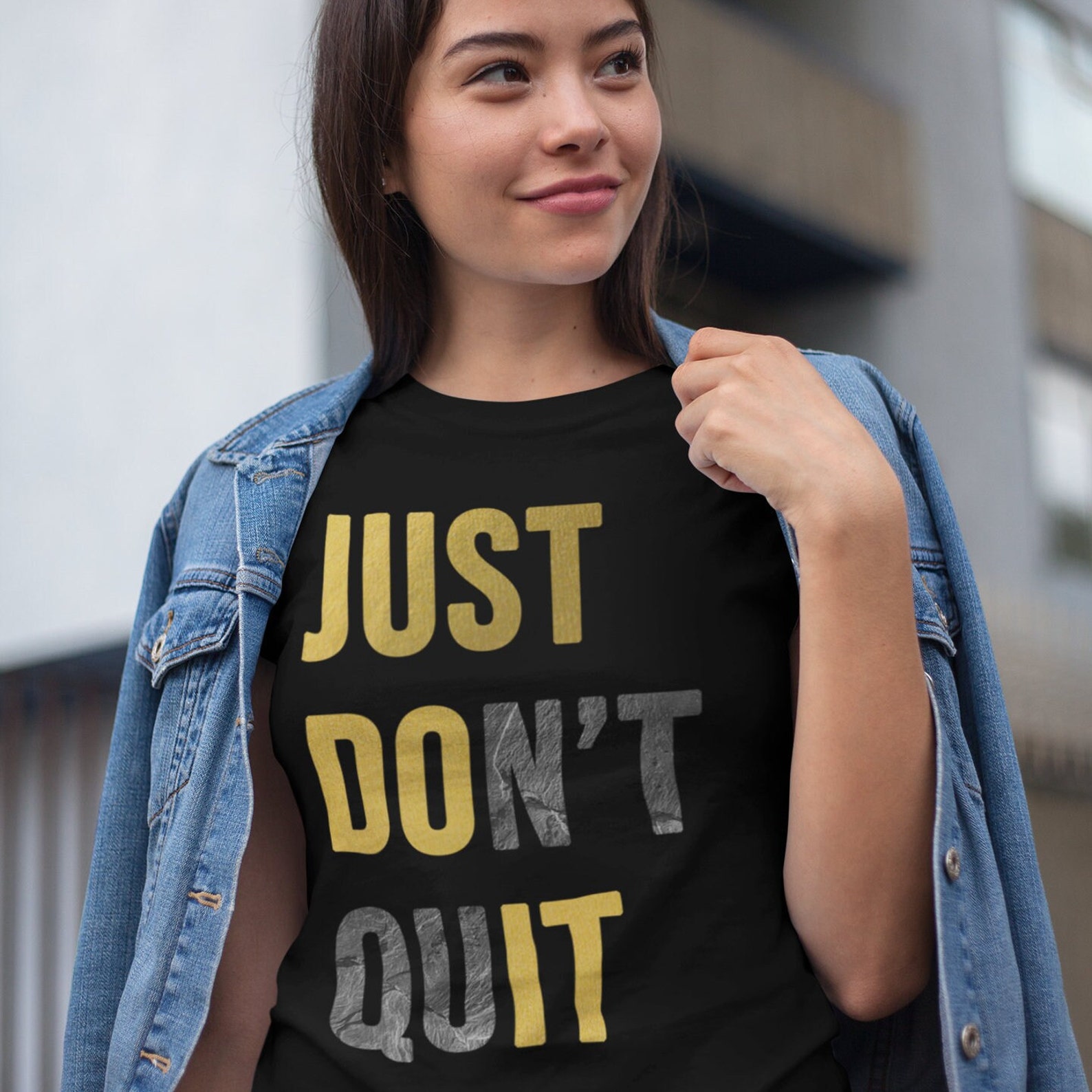 Motivational T-shirt for Inspiration Gift for Entrepreneur Never Give ...