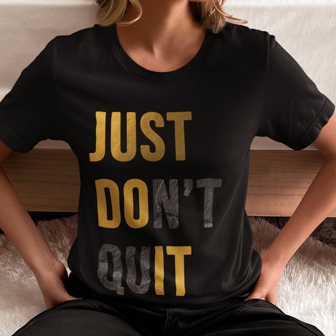Motivational T-shirt for Inspiration Gift for Entrepreneur Never Give ...
