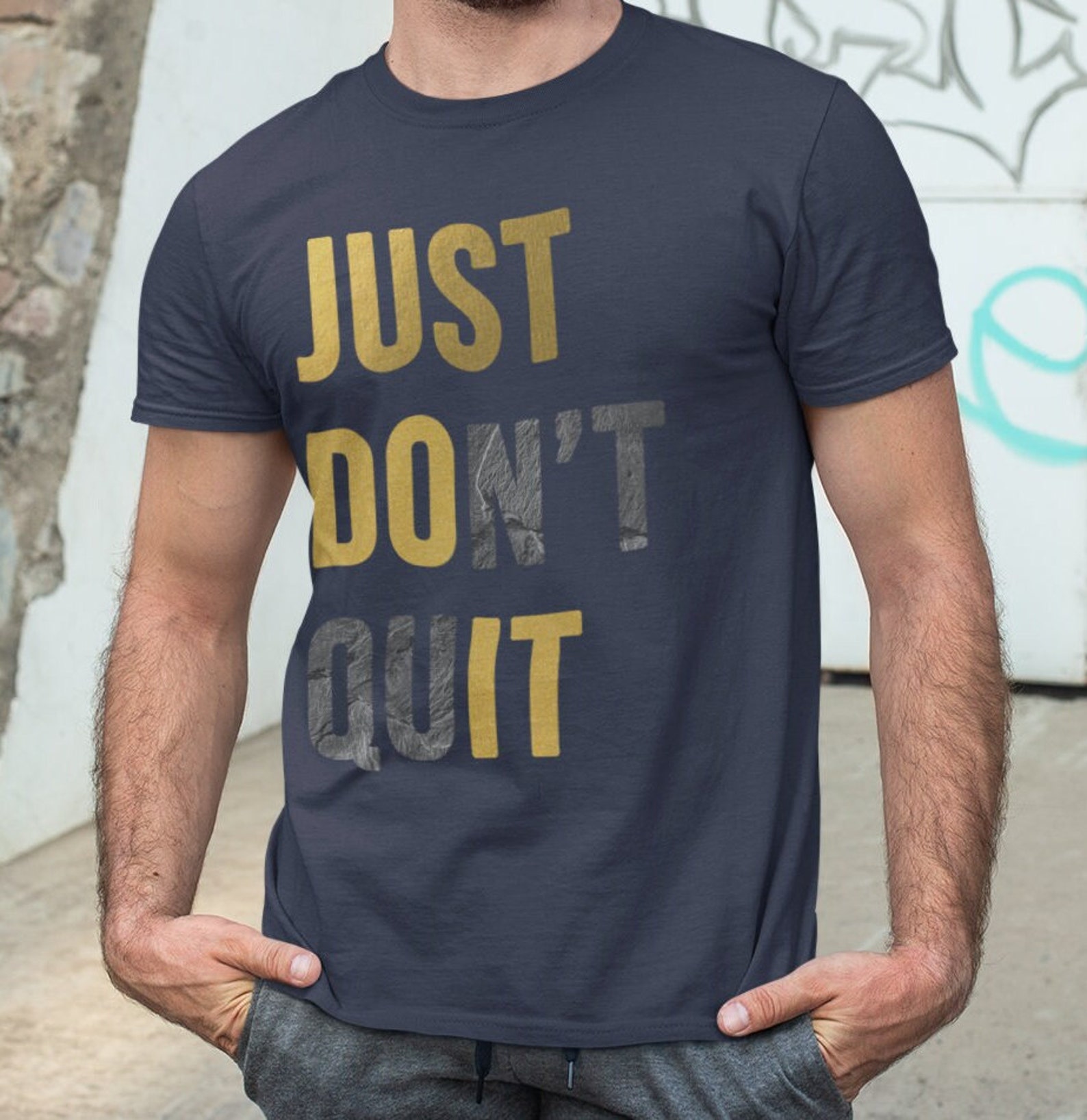 Motivational T-shirt for Inspiration Gift for Entrepreneur Never Give ...