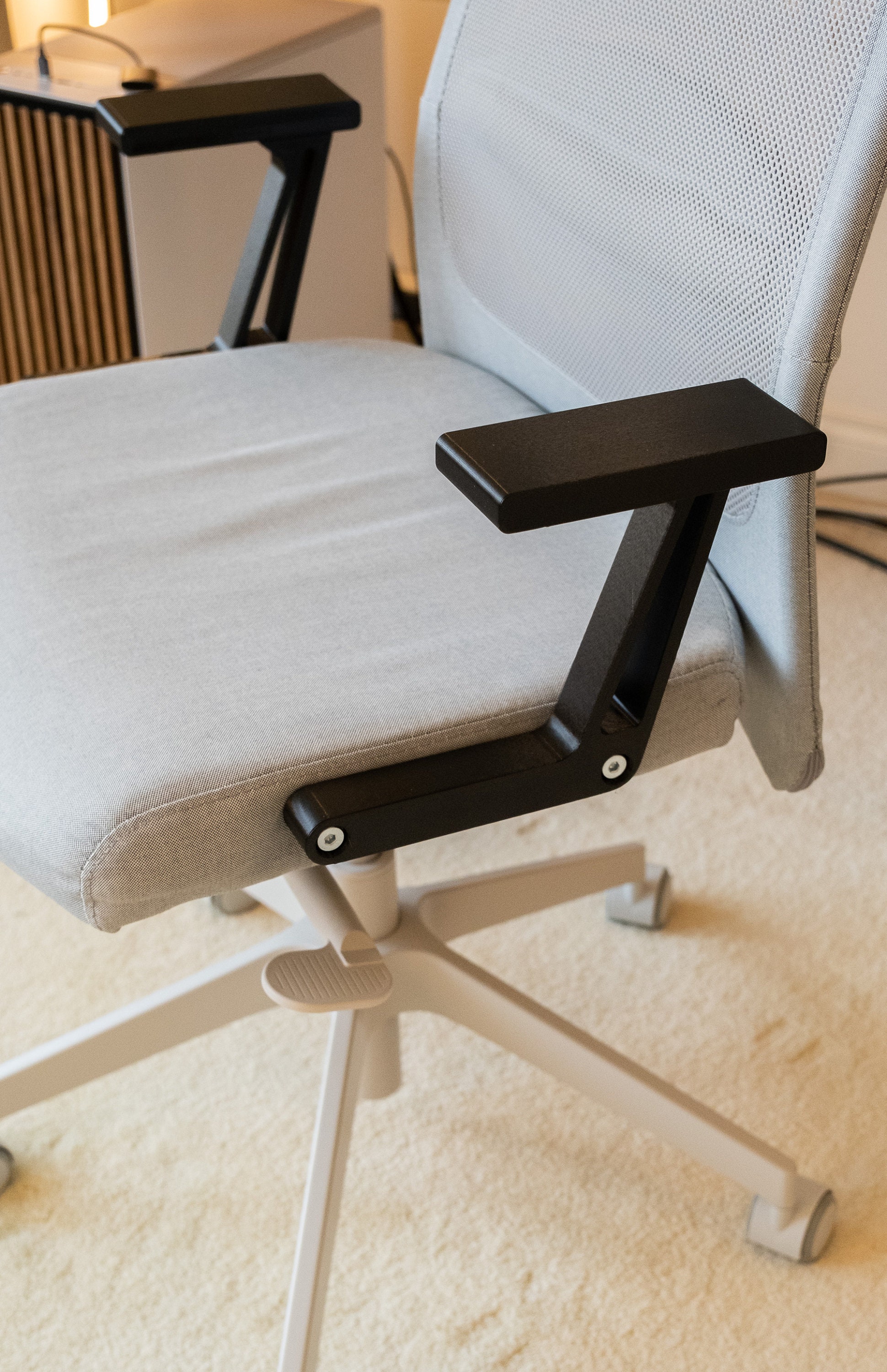 IKEA MARKUS Armrest Replacement BLACK Etsy