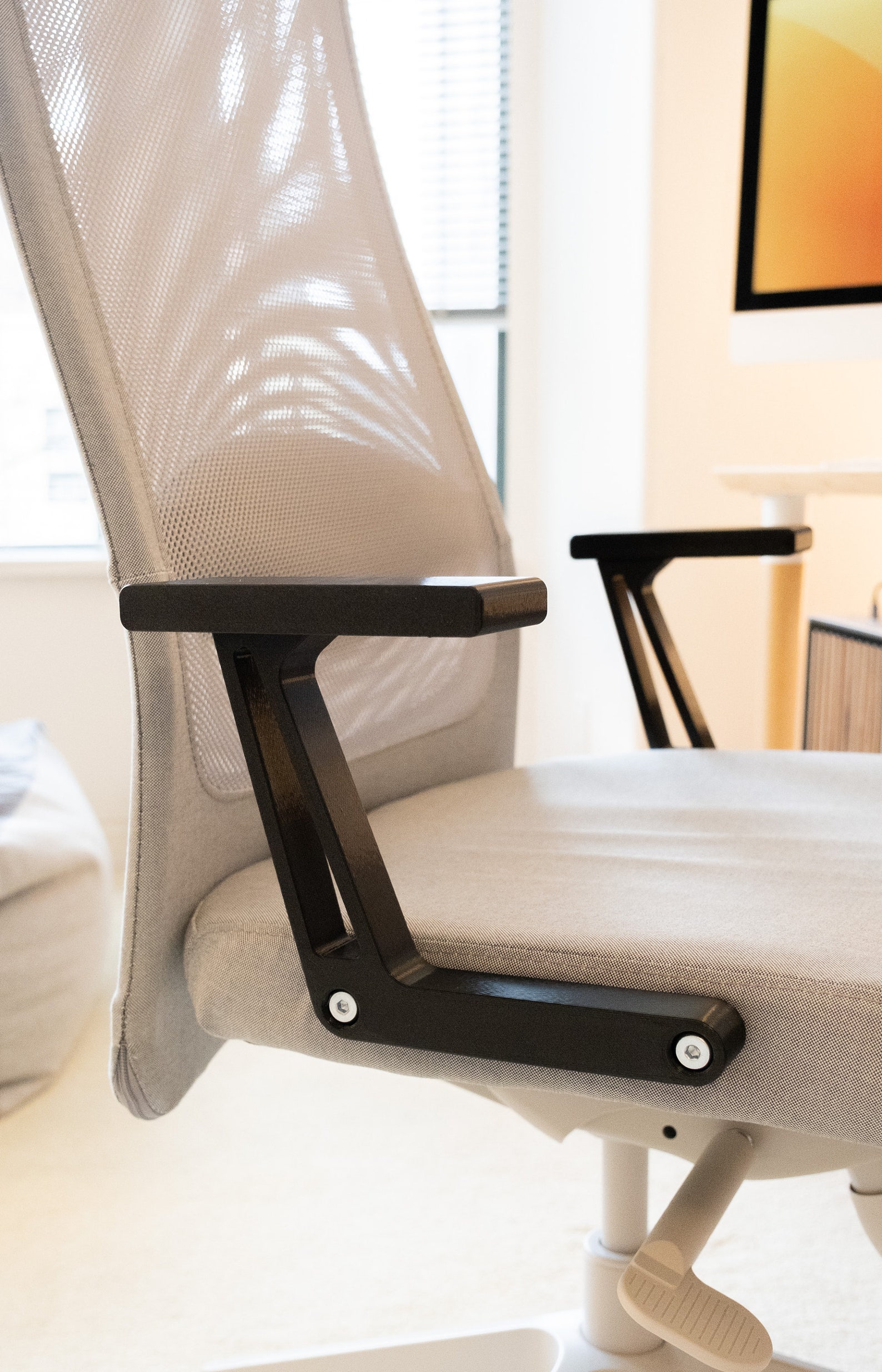 IKEA MARKUS Armrest Replacement BLACK Etsy