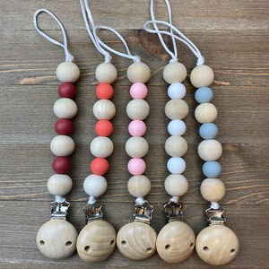 Mini pacifier holders